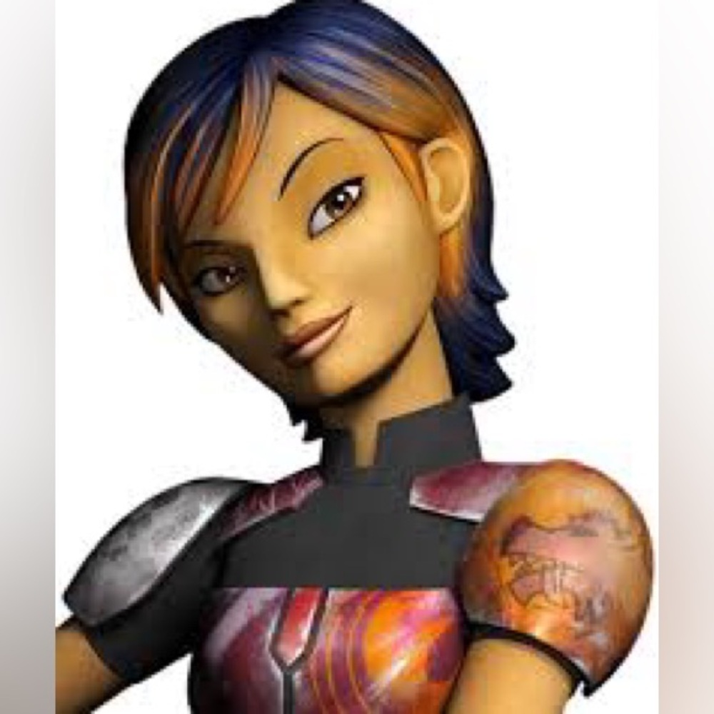 Sabine Wren Disneybound Running Shirt - Star Wars Rebels/Ahsoka - Medium-NWOT - Picture 4 of 4
